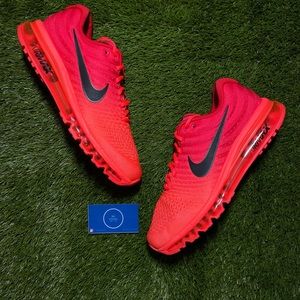 Nike Air Max 2017 Bright Crimson Red Black- sizes 9M, 10M, 10.5M, 11M